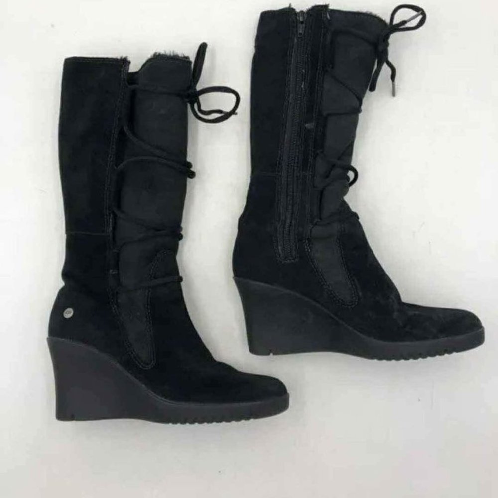 UGG Cold Weather / Snow Wedge Platform Boots winter snow - Size 6.5